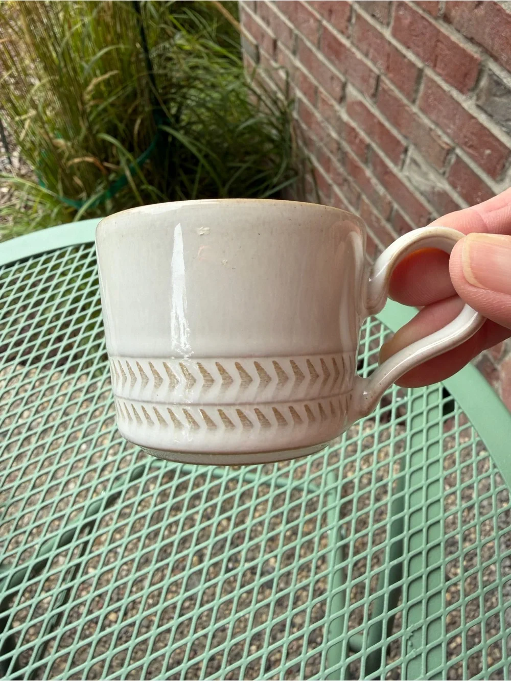 Denby Natural Espresso Cups Set of 5